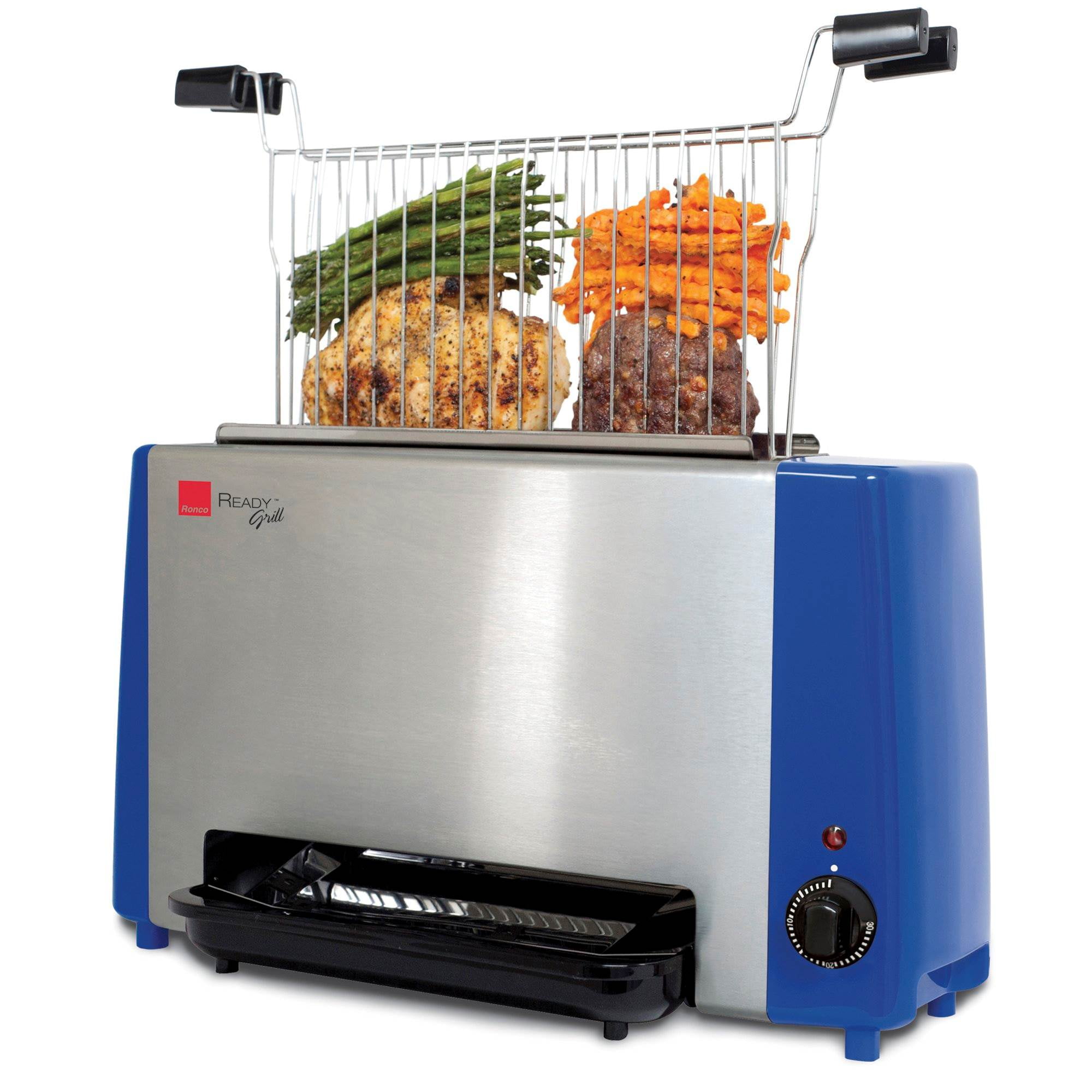 Ronco Portable 1300 Watt Indoor Smokeless Electric Countertop