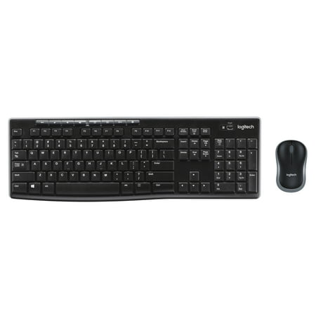 Logitech MK270 Wireless Keyboard and Mouse Combo - UK (Best Wireless Keyboard And Mouse Uk)