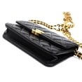 thumbnail image 3 of Pre-Owned CHANEL Matelasse Flap Phone Holder Shoulder Bag, Black, AP3106, Women's (Good), 3 of 8