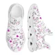 thumbnail image 1 of Zapatillas de running ligeras para mujer, nuevas, de malla antideslizante con estampado rosa para enfermeras y hospitales., 1 of 6