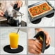thumbnail image 5 of Posavasos de silicona AVANA (juego de 4) Salvamanteles prémium, agarraderas multifuncionales resistentes al calor, aptas para lavavajillas, diseño de panal antideslizante (2 redondos, 3 cuadrados),, 5 of 5