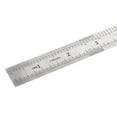 thumbnail image 4 of 17cm x 2cm Metal 15cm 6 inches Metric Dual Side Marked Measuring Straight Ruler, 4 of 4