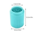 HHFEN Pet Dog Foot Cleaning Cup Paw Brush Clean Tool Washing Washer