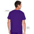 thumbnail image 2 of Landau ProFlex Tailored Fit Comfort Stretch 4-Pkt V-Neck Scrub Top for Men 4253, 2 of 5