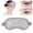 Gray, variant on YAHHU Gel Eye Pack Reusable PVC Hot Cold Cooling Compress Gel Eye Pad Therapy for Sleeping Relaxation Travel Eye Fatigue Relief Sleep Mask with Plush Backing - Black, 7.5 in / 19.0 cm