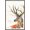 Barnwood Framed Version, variant on Emma Steel - Deer Wall Poster, 22.375" x 34" Framed
