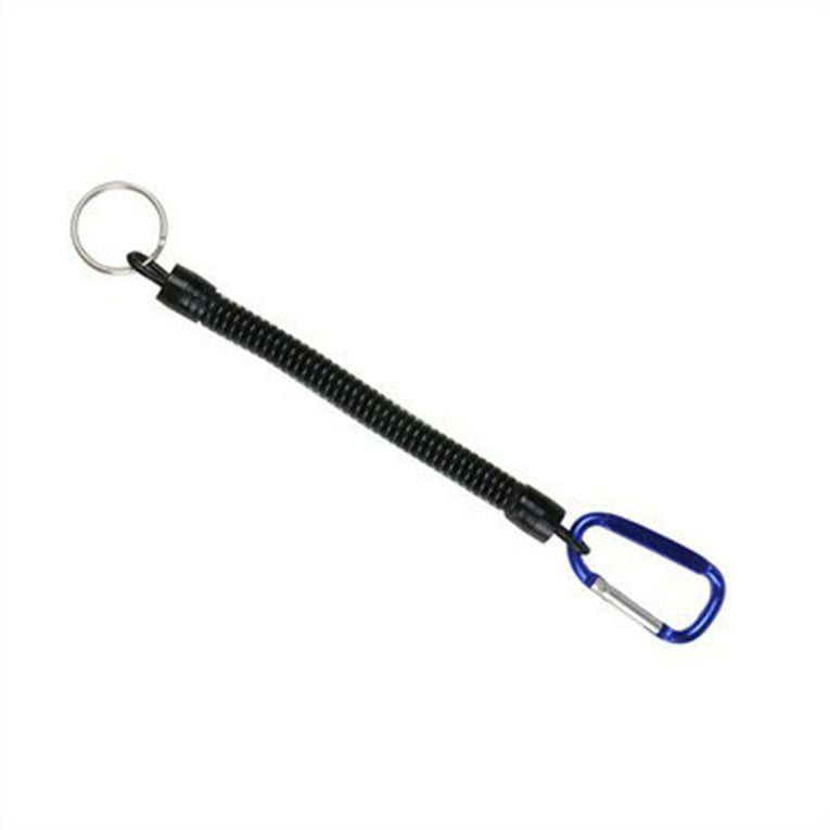 Lanyards Security Gear Tool Spring Elastic Rope Anti-lost Phone Keychain