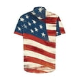 thumbnail image 5 of WAENQINLA 4th of July Patriotic Shirts for Men Short Sleeve Button up USA Memorial Day Shirts Independence Day Hawaiian Shirt, 5 of 5