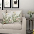 thumbnail image 6 of Spring Summer Pillow Covers Set of 2 16x16 Inch Sage Green Leaves Plant Couch Pillow Cases with Blue Butterfly Floral Design for Farmhouse Home Decor Perfect for Room Bedroom Outdoor Porch Patio Cu, 6 of 6