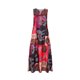 thumbnail image 1 of Jumpingount Vestido estampado de verano con cuello en V para mujer, vestidos sin mangas a la moda para fiestas y banquetes para niñas, ropa de poliéster Vestidos Rojo 5XL Jumpingount AP018683-15, 1 of 6
