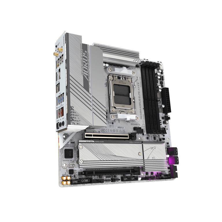 Aorus Ultra Durable B650M AORUS ELITE AX ICE Gaming Desktop