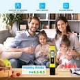 thumbnail image 7 of PH Meter for Water Hydroponics Digital PH Tester Pen 0.01 High Accuracy Pocket Size with 0-14 PH Measurement Range for Household Drinking, Pool and Aquarium, 7 of 7