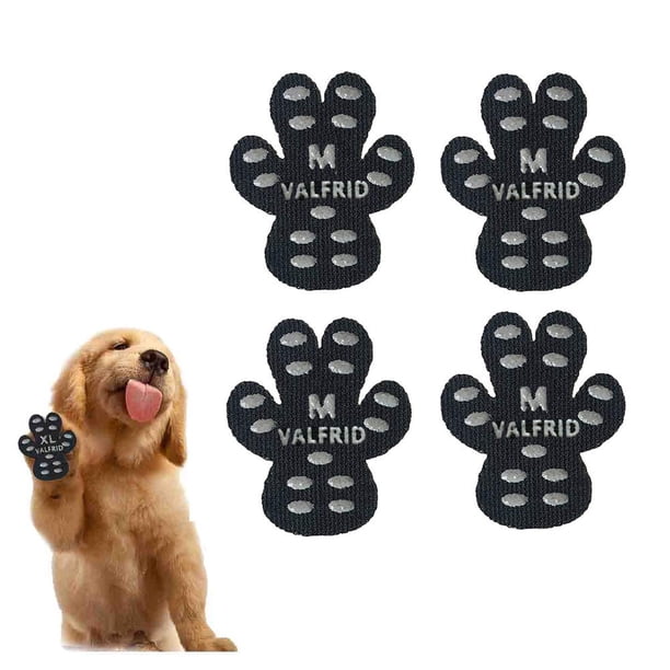 Protector de patas de perro VALFRID con empuñaduras antideslizantes para madera dura M