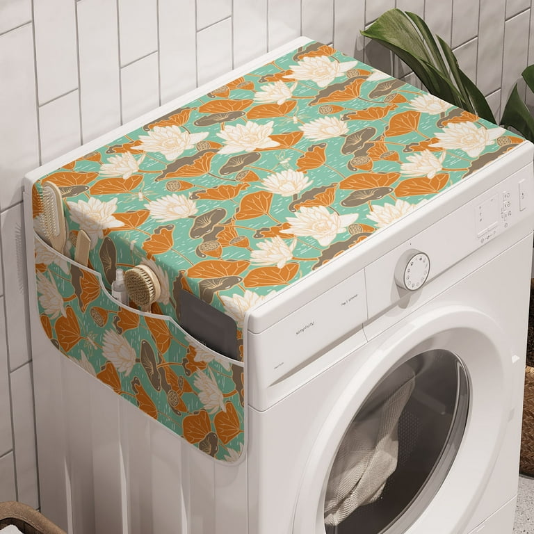 Portable Washing Machine Cover,Top Load Washer Dryer