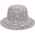 thumbnail image 2 of CoCopeaunts Summer Bucket Hat for Women White Pearl Decorated Beach Outdoor Travel Sunscreen Cotton Foldable Ladies Bucket Cap, 2 of 8