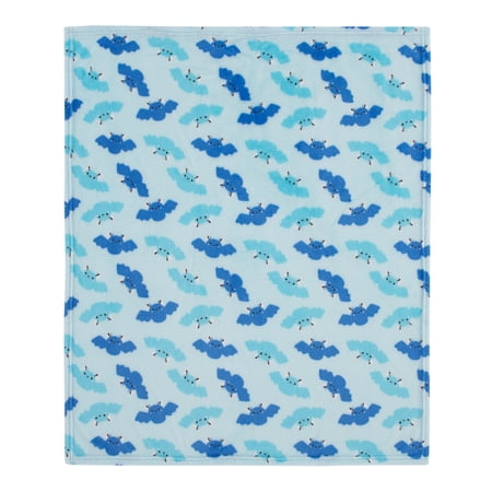 Parents Choice Halloween, Blue, Bat, Blanket