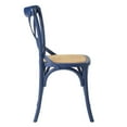 thumbnail image 4 of Modway Gear Dining Side Chair Set of 2 in Midnight Blue, 4 of 8