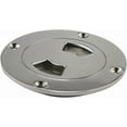 thumbnail image 6 of ABCISI Boat Deck Plate, Made from Heavy Duty 316 Marine Grade Stainless Steel with Fastners, 3 Inch Inside Diameter Port Hole, 6 of 8