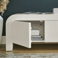 thumbnail image 4 of Waterflute TV Stand in White Matte, 4 of 9