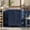 Blue, variant on 24 Green Bathroom Vanity with Sink, 2-Tier Storage Cabinet for Small Bathroom, Solid Wood Frame Ceramic Basin