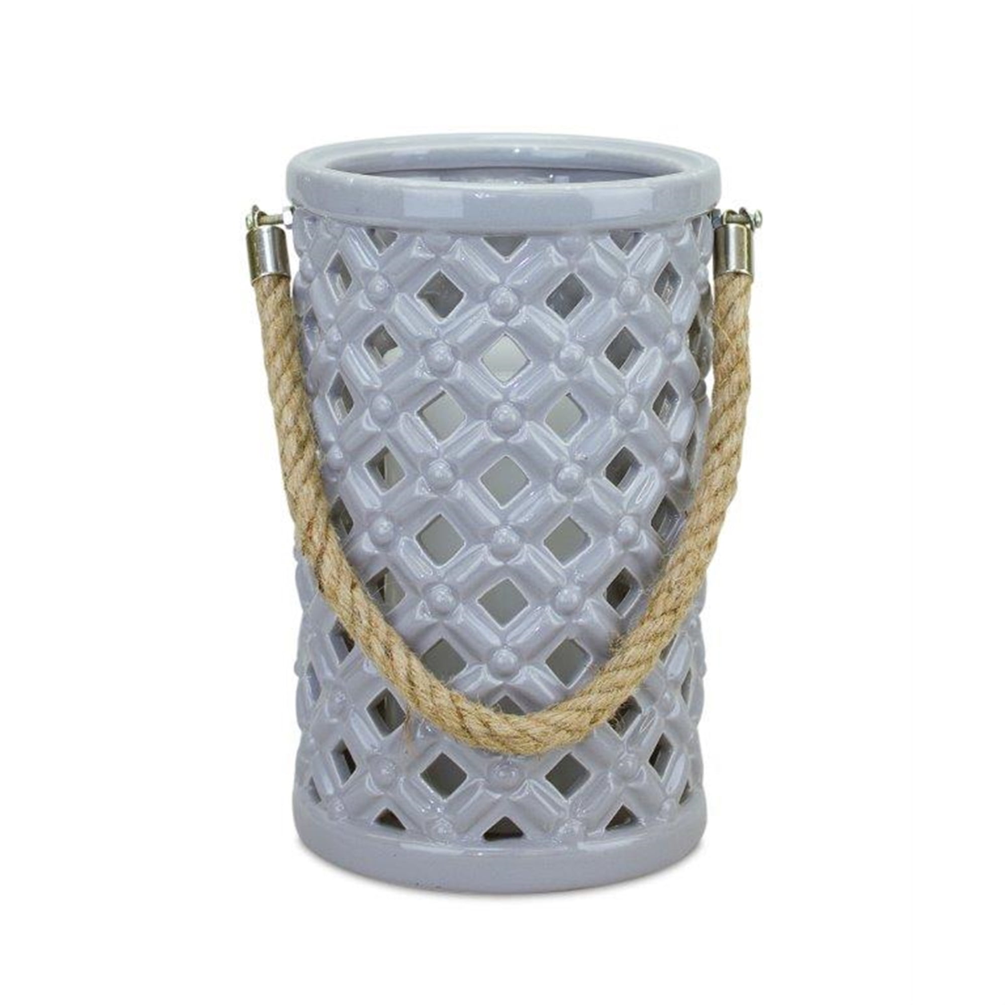Candle Holder 5.75"D x 14.5"H Ceramic
