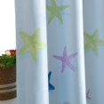 thumbnail image 2 of Cortinas de Estrlla Ventana Drapeado Dormitorio Decotativo de Cáfe Oficina BLESIY Cortina azul, 2 of 6