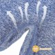 thumbnail image 4 of High Waisted Yoga Leggings for Women Blue Nylon Spandex Fabric Providing Supportive Performance 1Pcs, 4 of 4