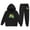 A-Black29, variant on Jamsmile Toddler Girls Outfits Sets St. Patrick'S Day Long Sleeve Letters Hoodies + Sweatpants Child Tracksuits