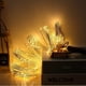 thumbnail image 3 of Guirnalda de luces LED de luciérnagas para exteriores, 40 x 2 m, 800 luces LED de cobre, para regadera, decoración de árboles navideños, 3 of 5