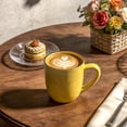 thumbnail image 6 of 20-Piece Dinnerware Set - Serves 4, Bright Glaze Yellow plates and bowls sets with Speckle Effect for Microwave & Dishwasher Safe, 6 of 9