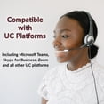 thumbnail image 3 of Cyber Acoustics AC-104USB Mono Headset with USB Controller Headset, 3 of 5