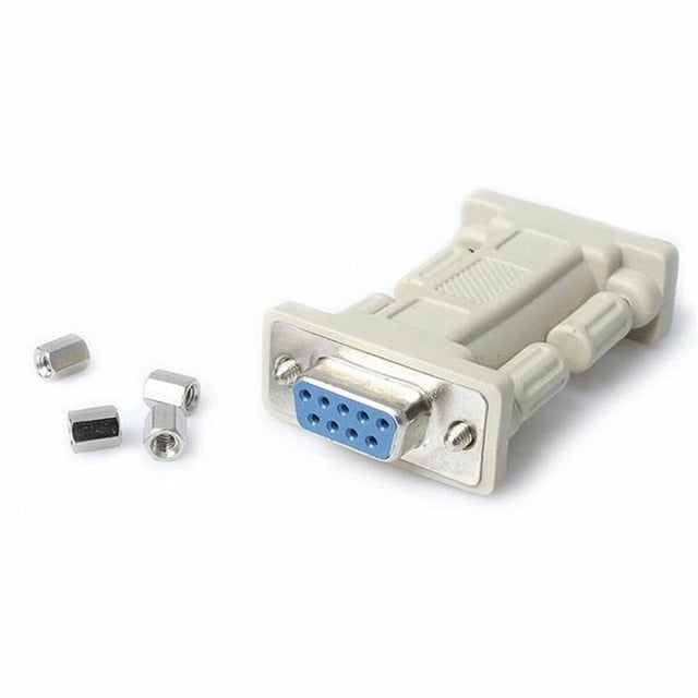 Adaptador de módem nulo StarTech.com DB9 RS232 Serial F/F