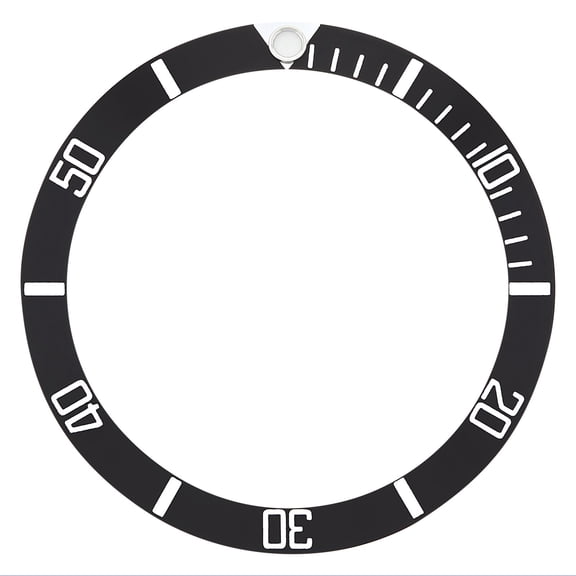 396.1052 BEZEL INSERT FOR 38MM OMEGA SEAMASTER PROFESSIONAL 200M 1061 WATCH BLAC