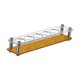 thumbnail image 3 of Bandeja para vasos de vidrio Agujeros redondos Soporte para vasos Encimera Estante de almacenamiento para tazas de té Organizador de cristalería para , Áurea Áurea de 6 agujeros sin doblar perfecl jarra de cerveza de vino, 3 of 8