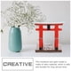 thumbnail image 3 of 2 piezas de artesanías de puerta Torii japonesas, mini decoraciones de puerta Torii, mini adornos de puerta Torii para casa, 3 of 5