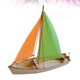 thumbnail image 5 of EeaseMX 1 juego de barco de madera de juguete para niños, juguete educativo para armar, hecho a mano, sin pegamento (color aleatorio)., 5 of 8