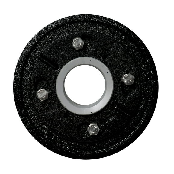 Alfi Brand Abdb55ci 6" Cast Iron Shower Drain Base - Black