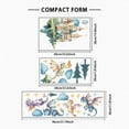 thumbnail image 2 of Flying Dragon Wall Stickers Cartoon Castle Wall Decor Nursery Stickers Dragon DIY Vinyl Murals Peel and Stick Wallpaper Art Decals for Room Playroom Livingroom Baby Room Decor, 2 of 9