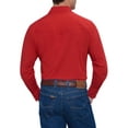 thumbnail image 2 of Ely Cattleman Men's Long Sleeve Solid Western Shirt, 2 of 2
