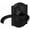 Matte Black, variant on Schlage F51A-WIT-CAM-622 Custom Whitney Single Cylinder Keyed Entry Door Lever Set -Matte Black