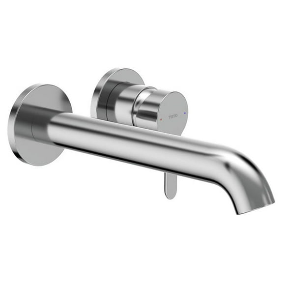 TOTO® LB Series 1.2 GPM Wall-Mount Single-Handle Bathroom Sink Faucet, Polished Chrome - TLS01310U#CP