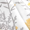 thumbnail image 3 of Lush Decor Microfiber Aprile Throw Yellow/Gray Single 50X60, 3 of 9