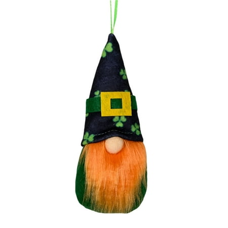 

Binpure St. s Day Decoration Doll Irish Holiday Green Doll Pendant