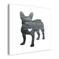 thumbnail image 2 of Creative Products Ink Silhouette Frenchie 36 x 36 Canvas Wall Art, 2 of 5