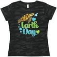 thumbnail image 3 of Inktastic Earth Day Sea Turtle and Hearts Women's T-Shirt, 3 of 5