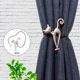 thumbnail image 3 of 2 Pares de Alzapaños para Cortinas de Gatos, Ganchos, Hebils, Accesorio para Tratamiento de Ventanas Baoblaze alzapaños de cortina, 3 of 7