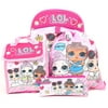 5 Items Essentials Set L.O.L Surprise! Large Work It School LOL Backpack 16" Girls Bag…