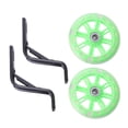 thumbnail image 4 of Miangastore Bike Cycle Stabilisers Green Steel 2Pcs 12 Inch Bracket, 4 of 8