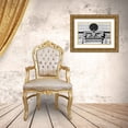 thumbnail image 3 of Highsmith, Carol 32x23 Gold Ornate Wood Framed with Double Matting Museum Art Print Titled - Longhorn on the US Post Office in Fort Worth-Texas, 3 of 4