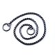 thumbnail image 1 of Collar de cadena para perros, correa de cadena en forma de P, eslabones metálicos, collar de entrenamiento para perros de razas medianas y grandes, incluyendo Pit Bulls., 1 of 8